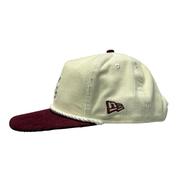 Alabama New Era AL State Script A Golfer Snapback Hat